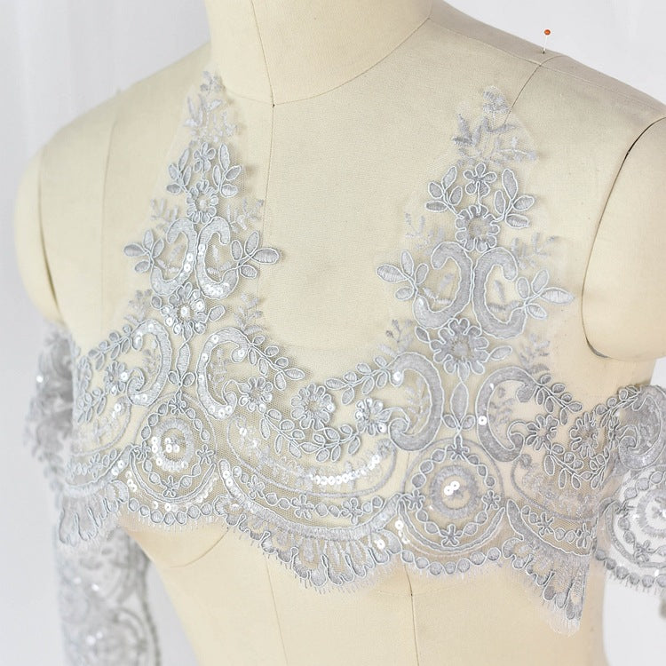 Lace Edge Bridal Veil - view 10