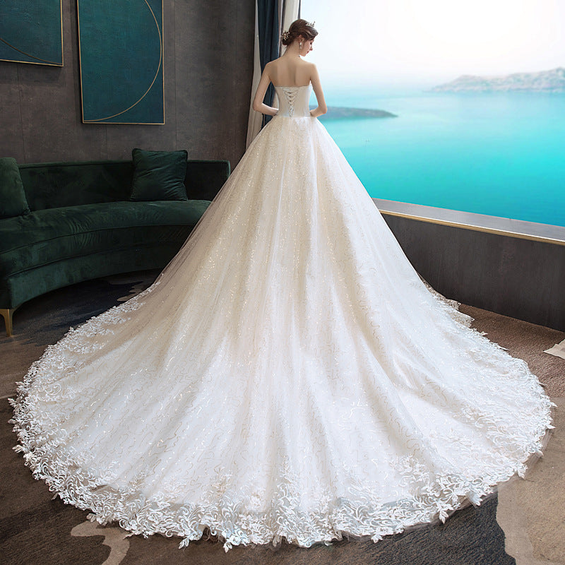 Lace Wedding Dress - view 4