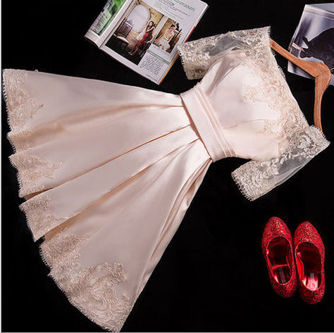 Short Ruffle Party Dress - view 3