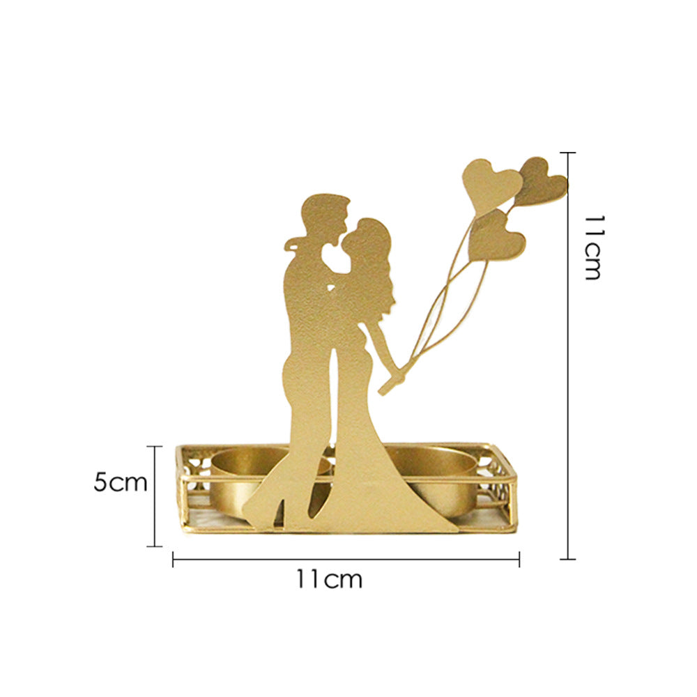 Romantic Wedding Candlestick - view 2