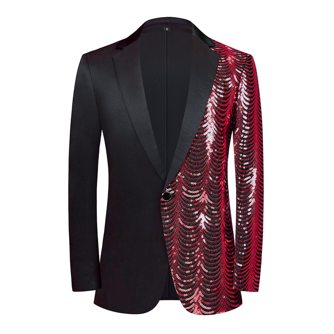 Men's Sequin Casual Suit Jacket - view 5