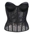 Mesh Corset Bustier - view 1