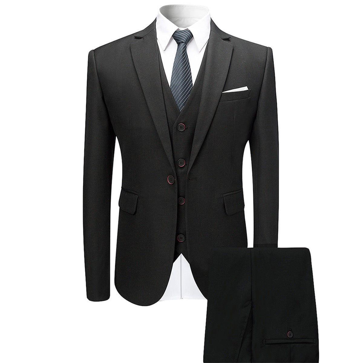 Men's Three-Piece Suit - view 2