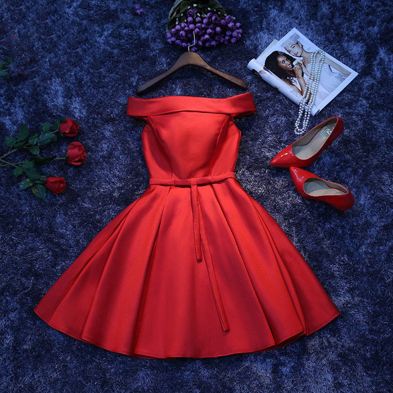 Short Sleeve Ball Gown Bridesmaid Dress - view 3