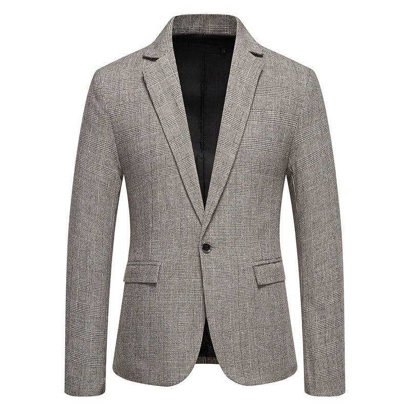 Men's Woolen Suit Coat - view 2