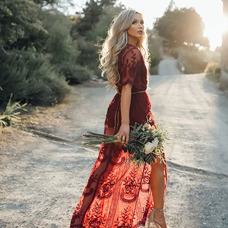 Floral Boho Dress - view 1