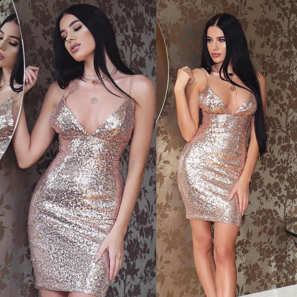 Sequin Mini Dress - view 2