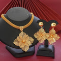 Pendant Necklace Earrings Set