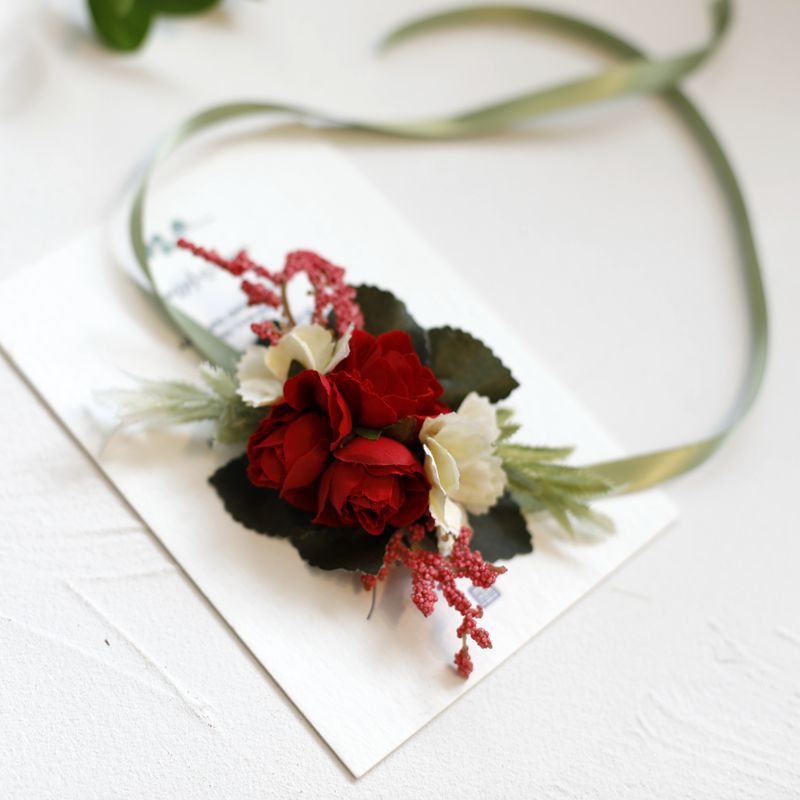 Wedding Wrist Flower Corsage - view 4