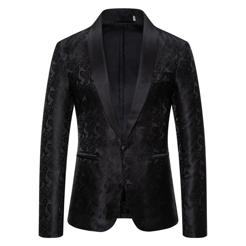 Men's Lapel Suit Jacket - view 3