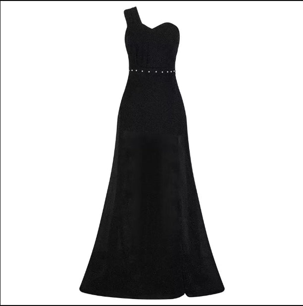 Rose Sequin Evening Gown - view 5