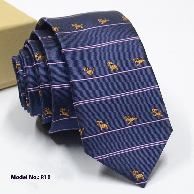 Jacquard Wedding Tie - view 10