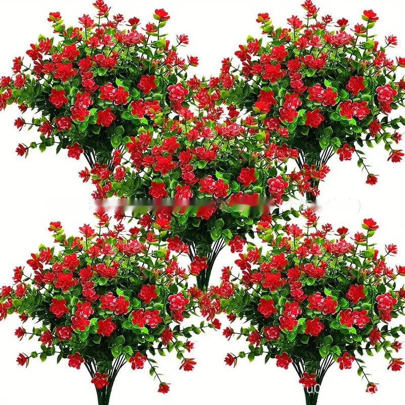 Artificial Eucalyptus Camellia Plant - view 4