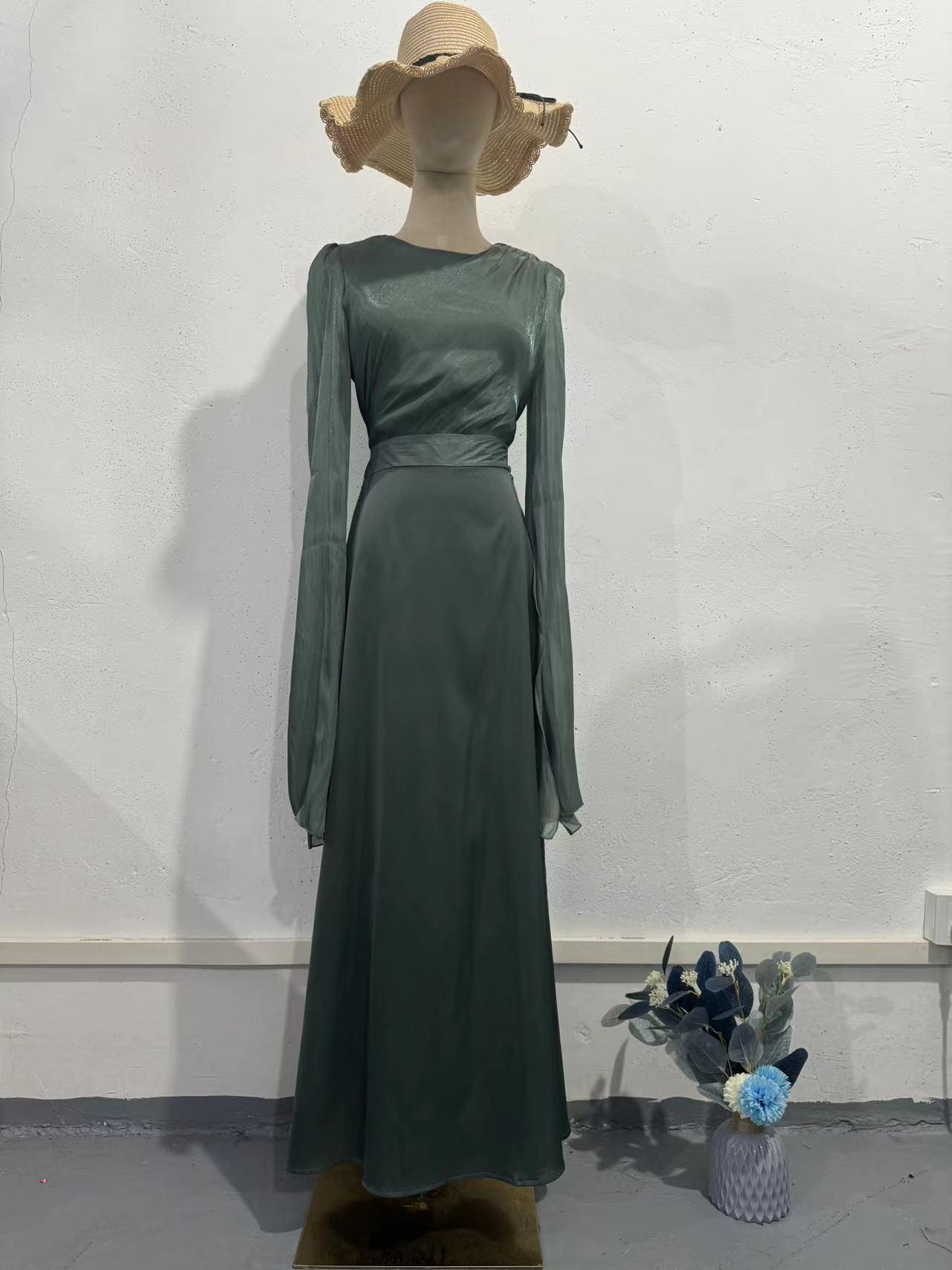 Satin Dress - view 7
