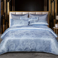 Satin Jacquard Wedding Bedding Set - view 1