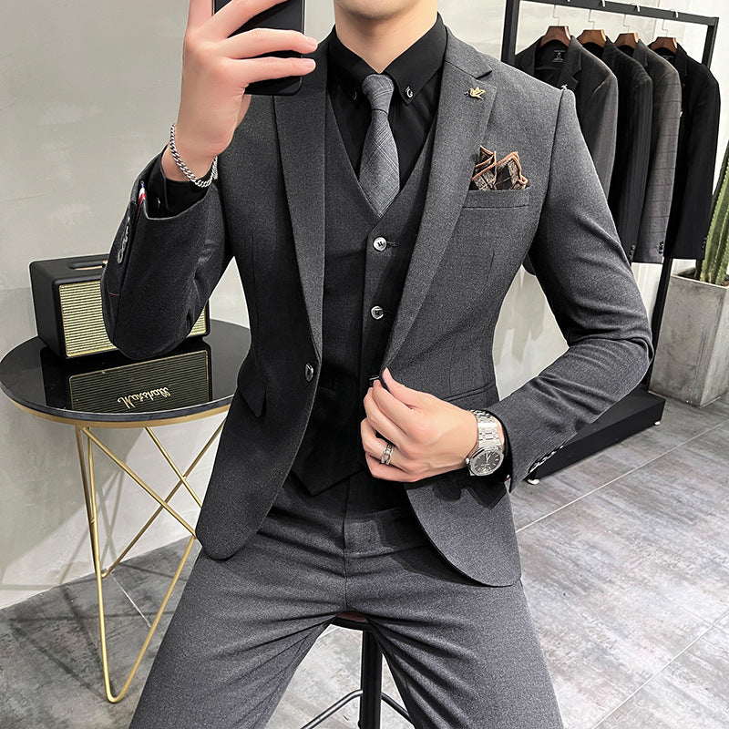 Men's Business Wedding Suit - view 4