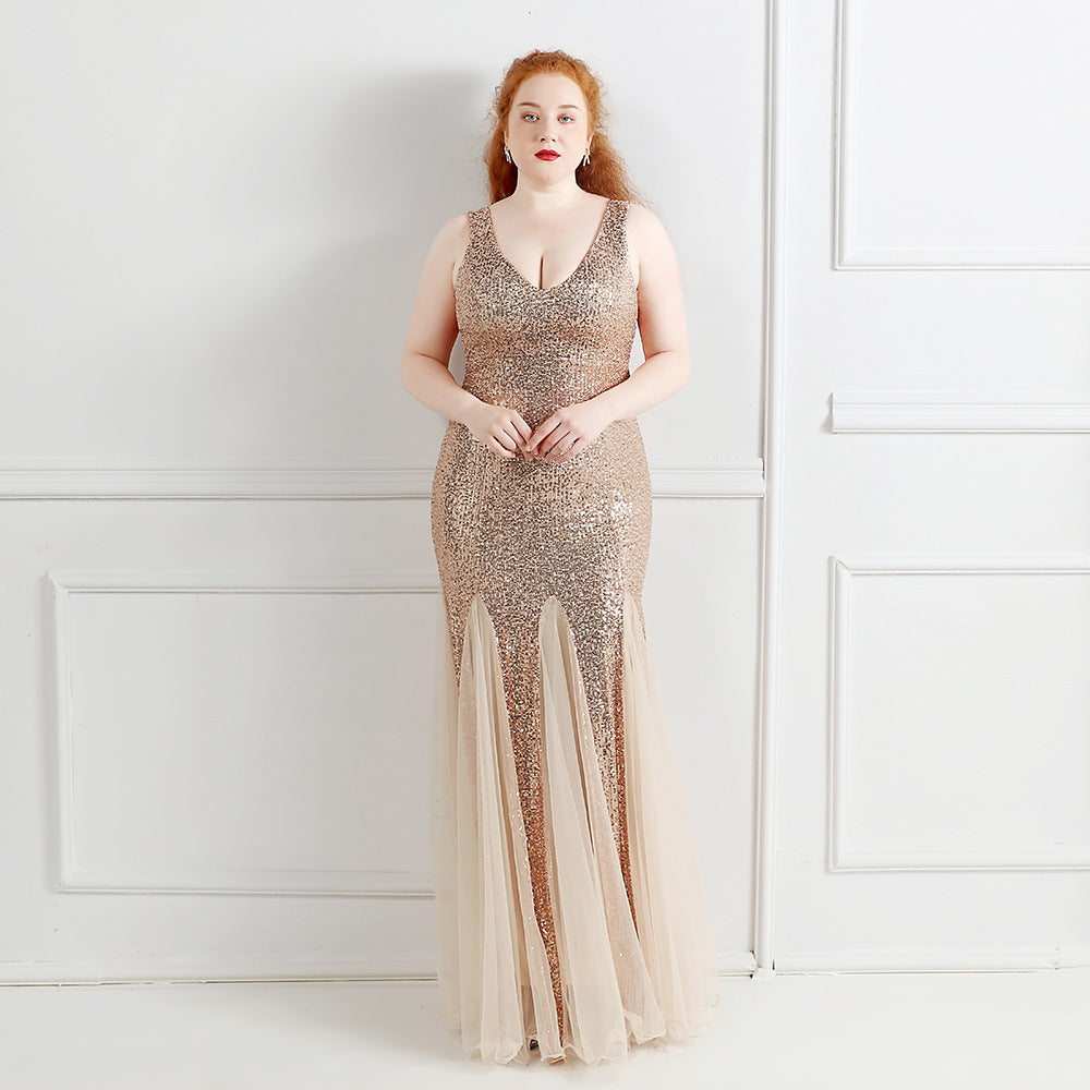 Sequin Evening Dress - view 3