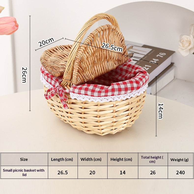 Woven Wedding Flower Basket - view 5