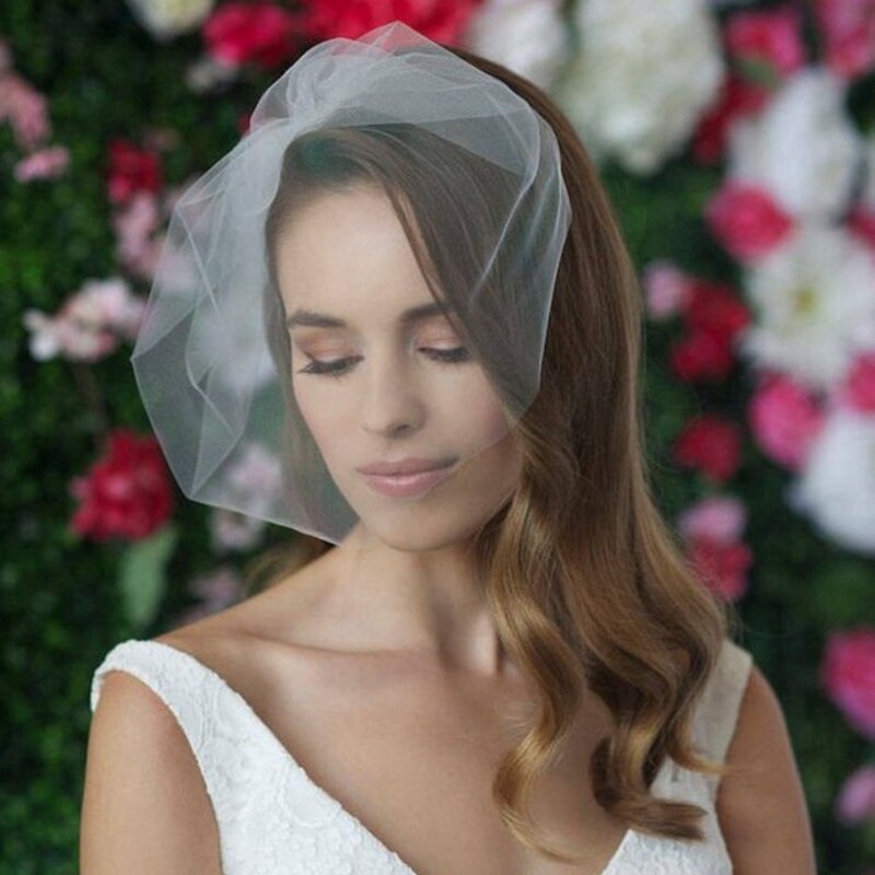 Mesh Wedding Veil - view 1