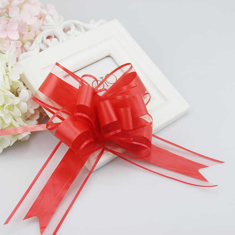Organza Pull-Bow Ribbon for Wedding Decoration - view 2