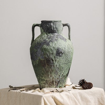 Handcrafted Stoneware Vase for Dried Flowers - view 2