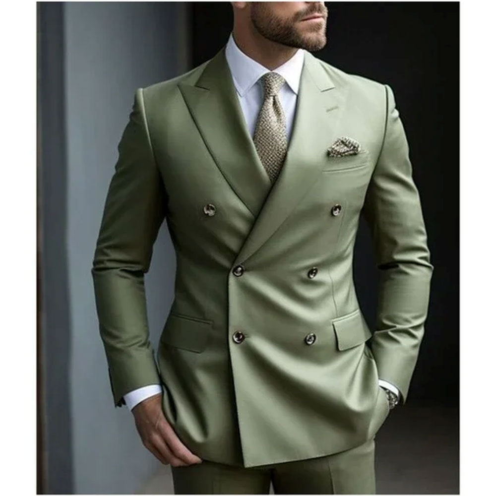 Men's Two-Piece Business Suit - view 4