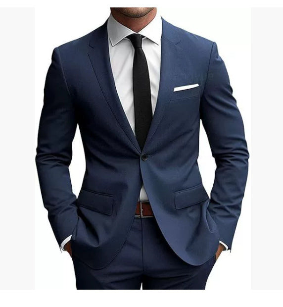 Men's Two-piece Wedding Dinner Suit - view 2