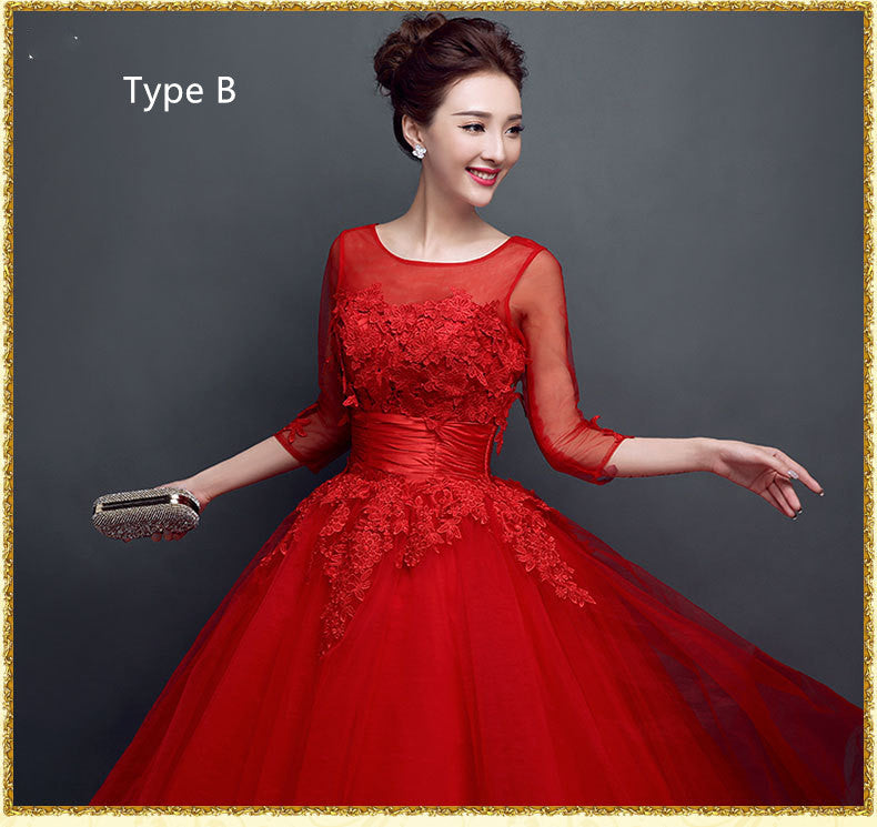 Lace A-Line Evening Dress - view 3