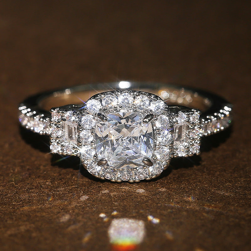 Zircon Wedding Ring