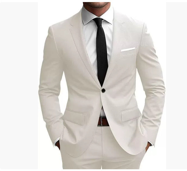 Men's Two-piece Wedding Dinner Suit - view 7