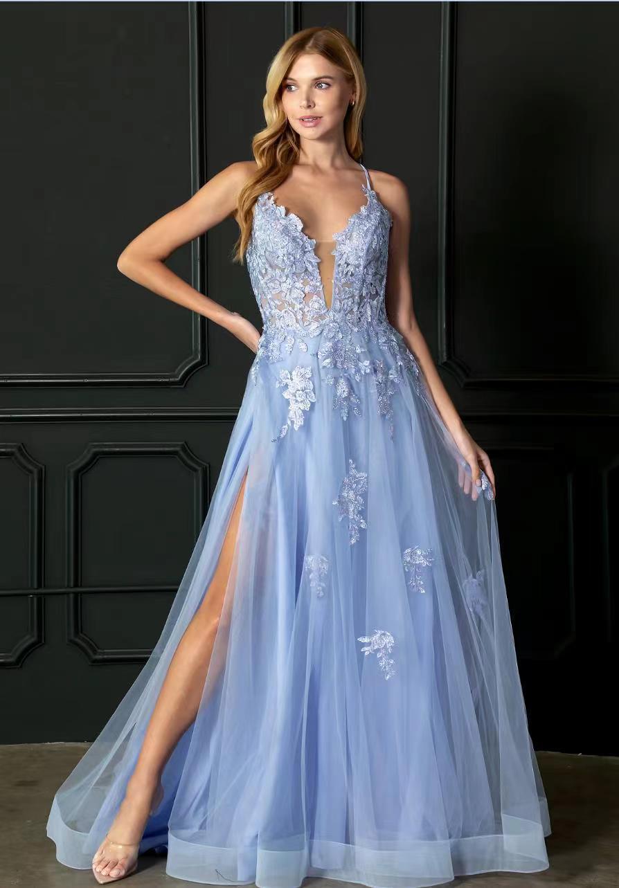 Lace Ball Gown Evening Dress - view 4