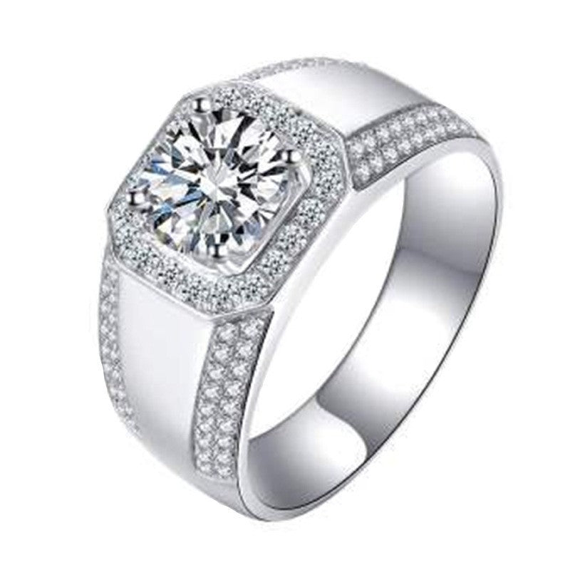 Crystal Wedding Ring - view 10