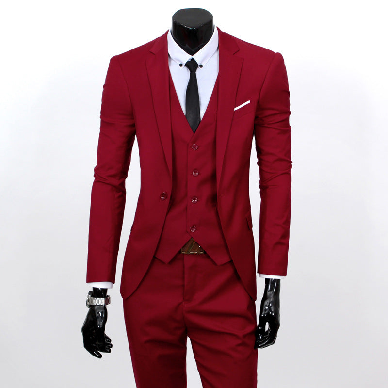 Three-Piece Slim-Fit Suit - view 6