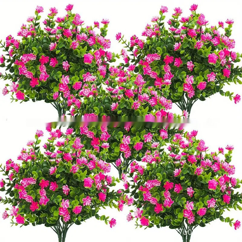 Artificial Eucalyptus Camellia Plant - view 5