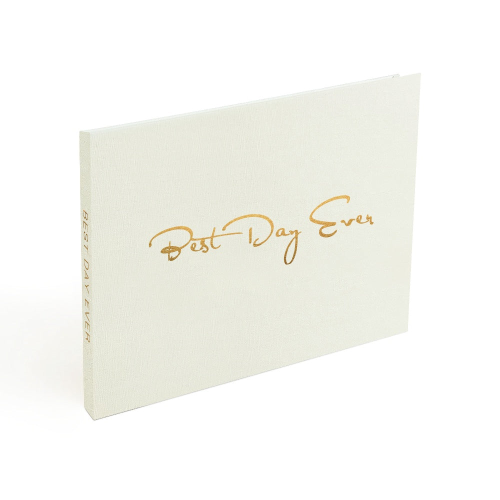 Wedding Video Invitation Linen Brochure - view 6