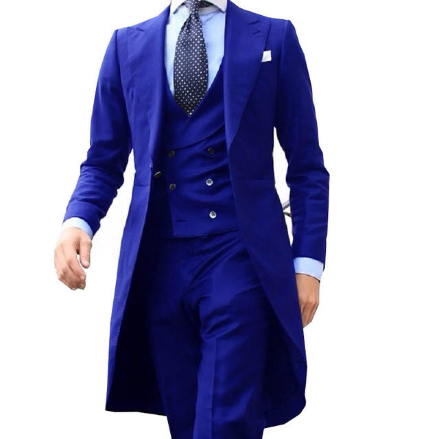 Men's Three-Piece Wedding Suit - view 3