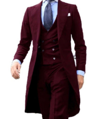 Men's Three-Piece Wedding Suit - view 6