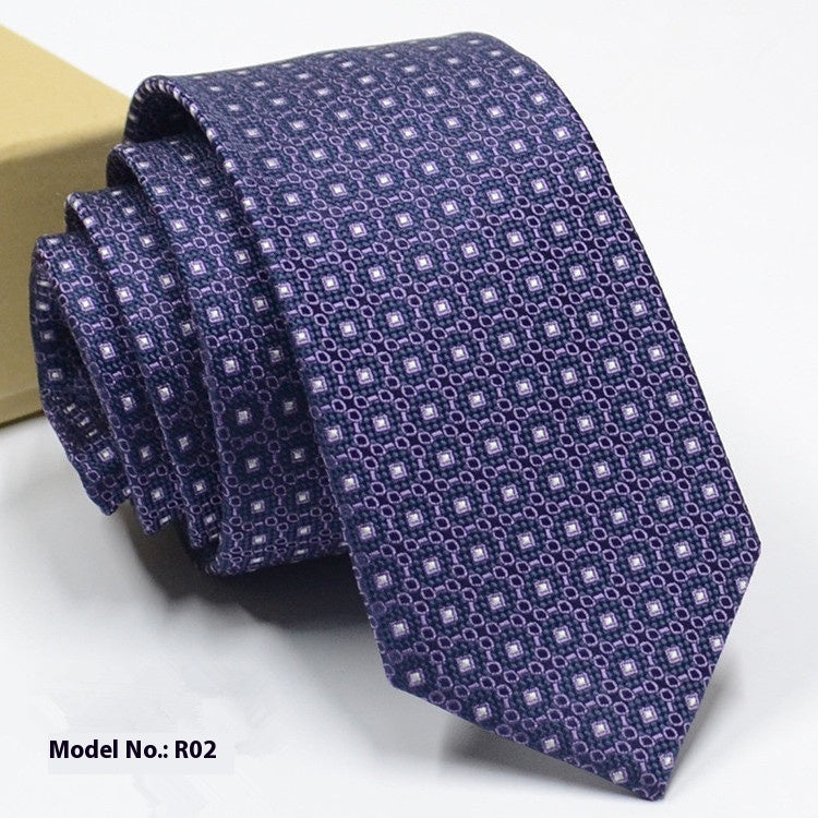 Jacquard Wedding Tie - view 2