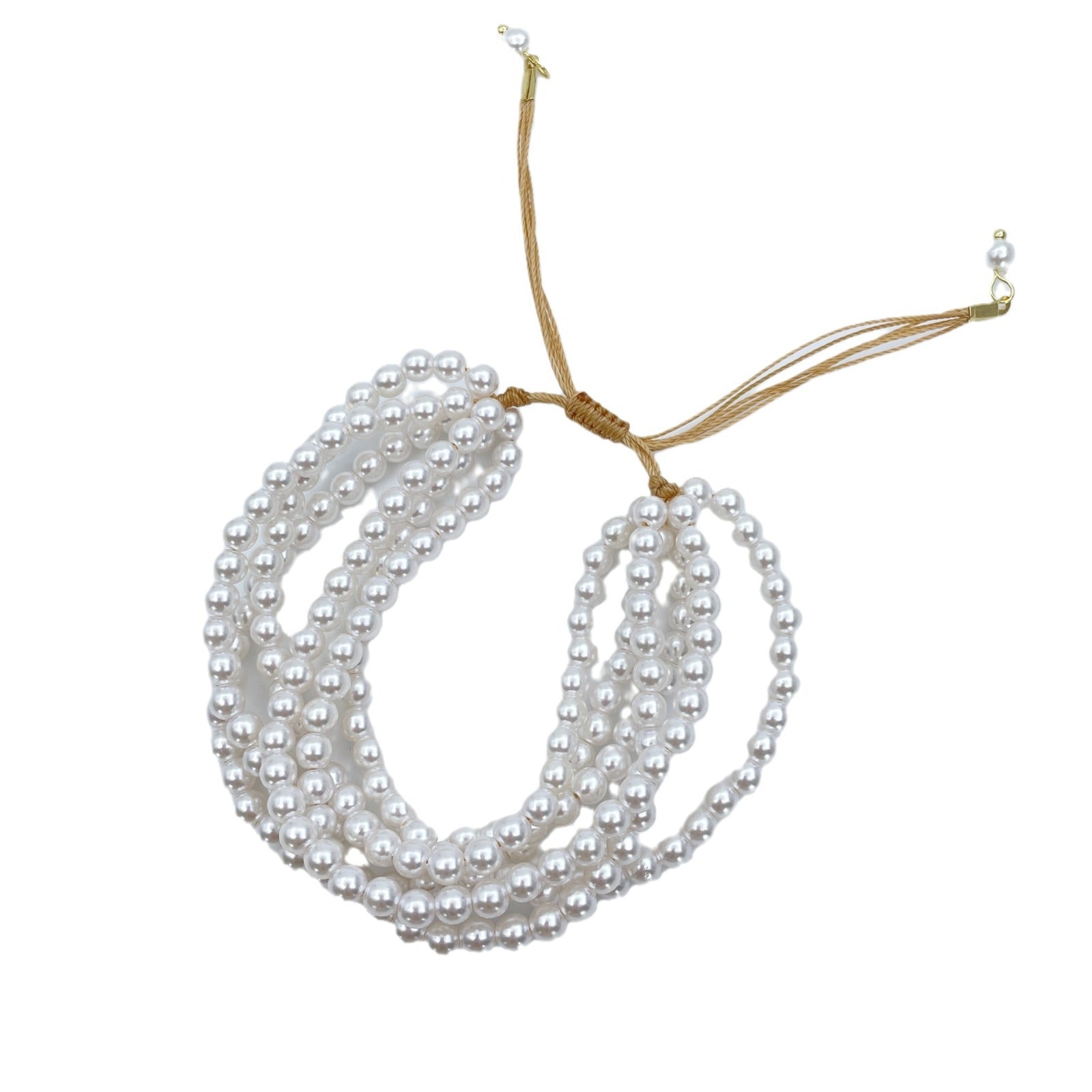 Pearl White Wedding Bracelet