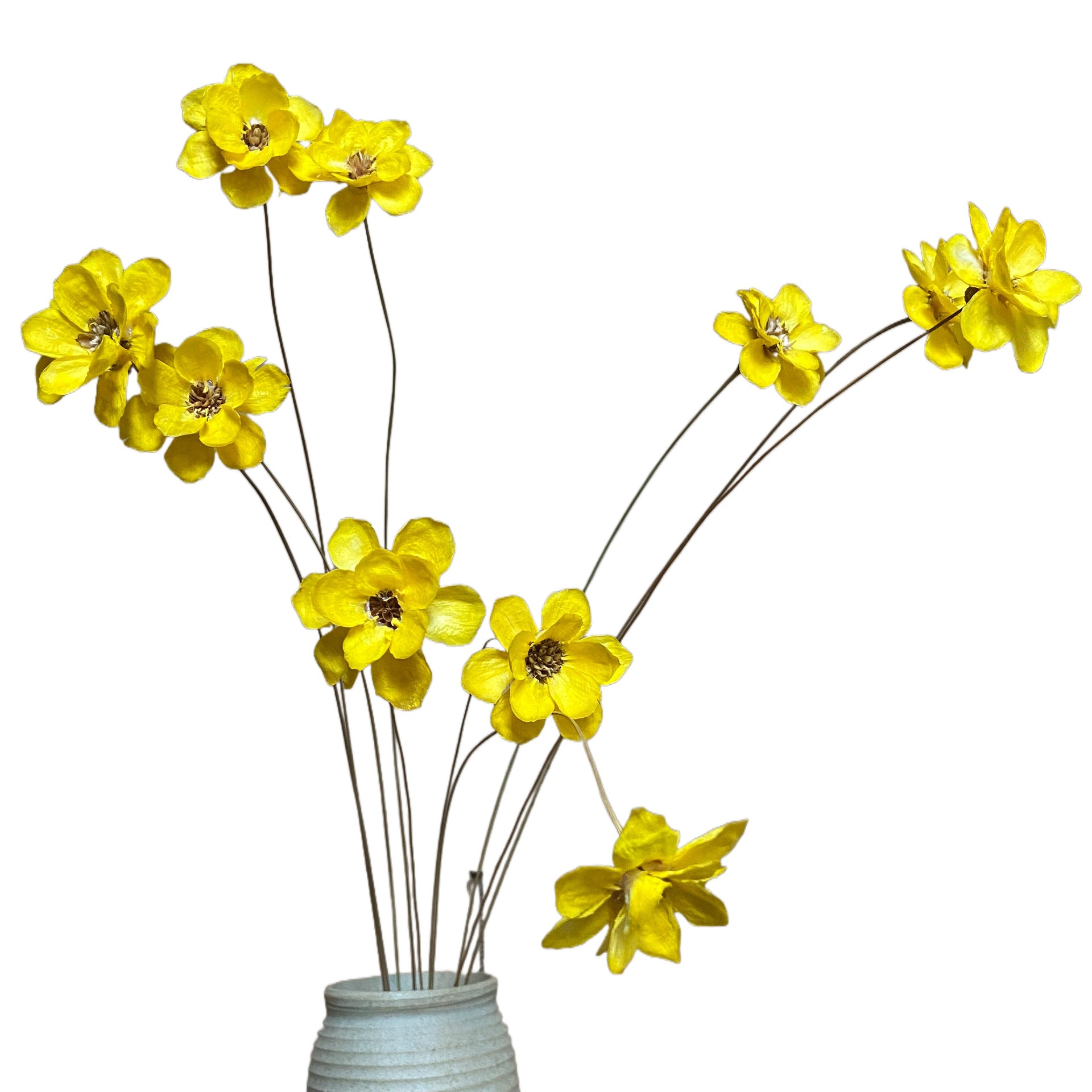 Red Artificial Blossom Flower Stems - view 7
