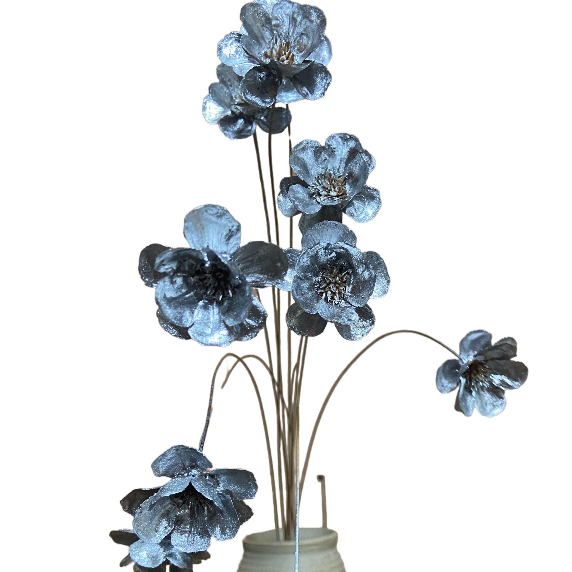 Red Artificial Blossom Flower Stems - view 4