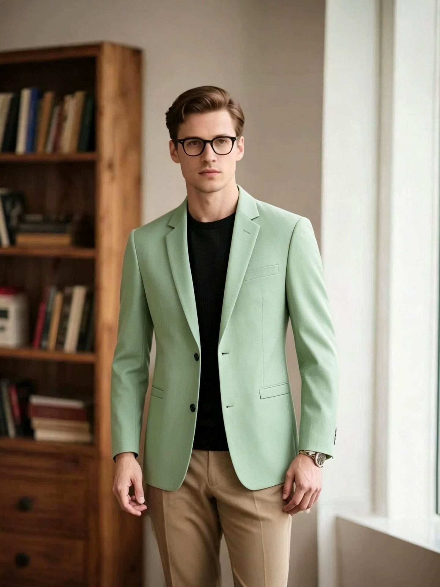 Men's Classic Suit Jacket - view 5