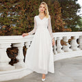 Lace Chiffon Wedding Dress