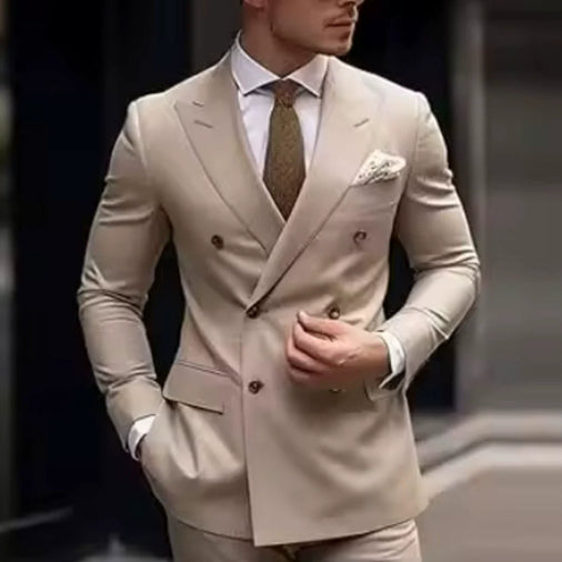 Men's Two-Piece Business Suit - view 7