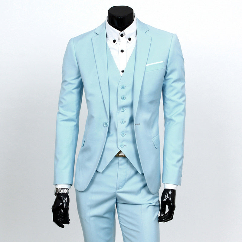 Three-Piece Slim-Fit Suit - view 3