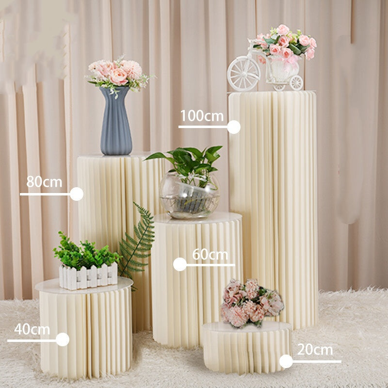 Wedding Plinth Columns Set