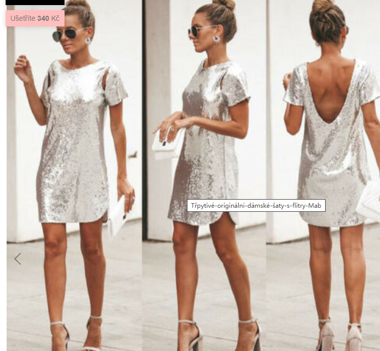 Sequin Dress - view 4