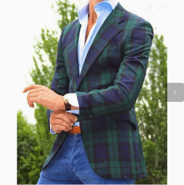 Men's Pinstripe Suit - view 2