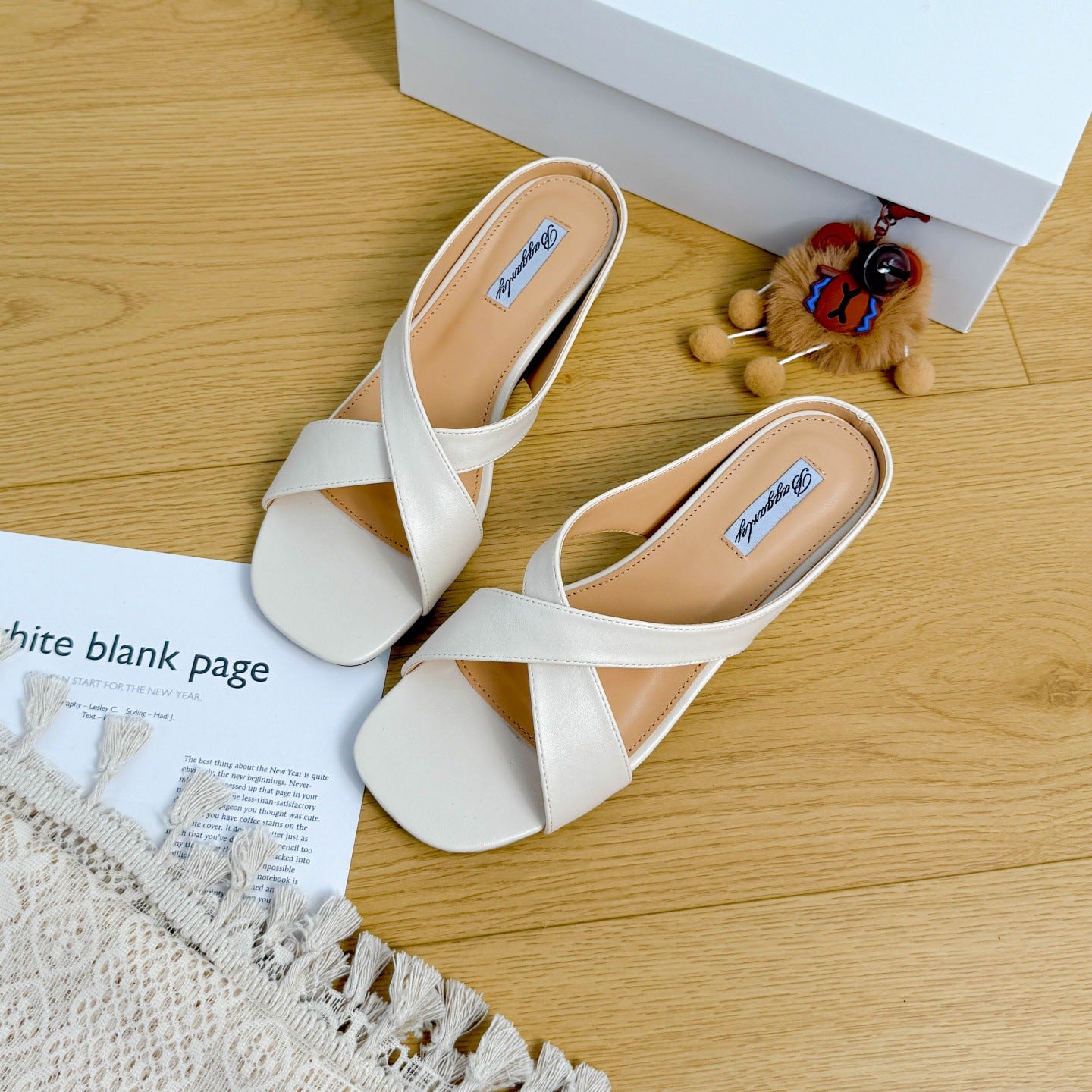 French Open-toe Wedge Sandals - view 2