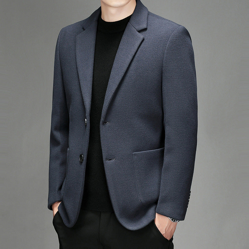 Men's Wool Suit Jacket - view 3